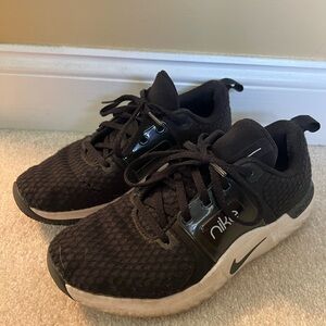 Black Nike sneakers